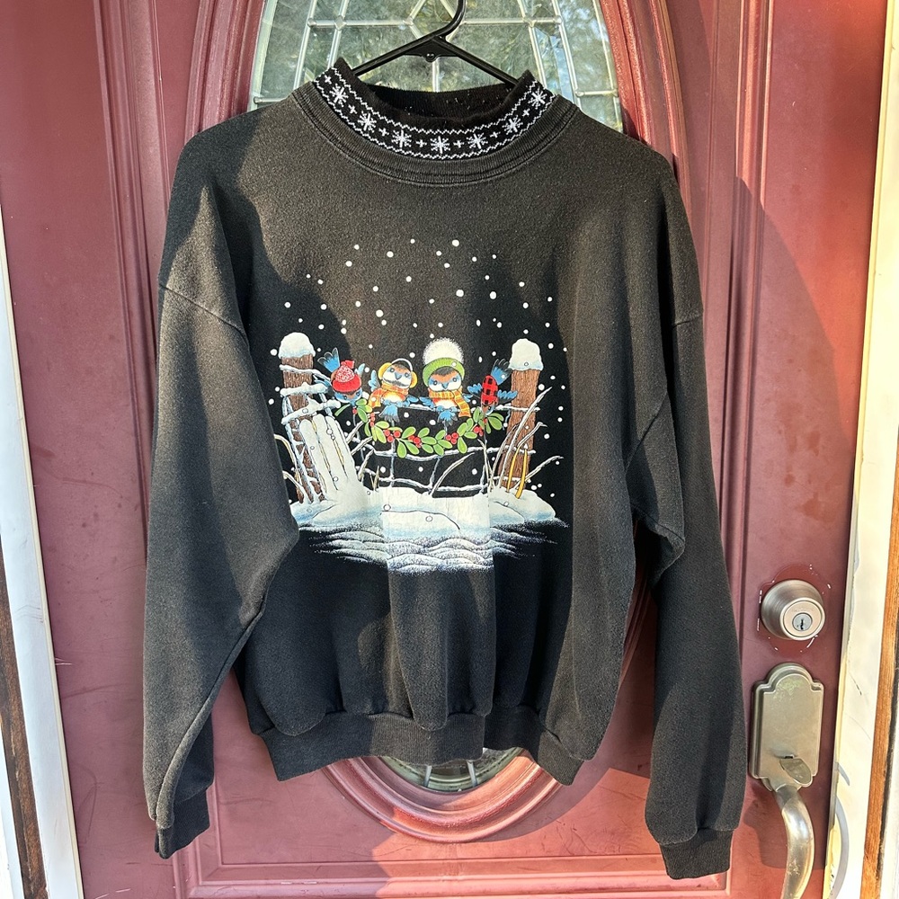 Winter Bird Sweater
